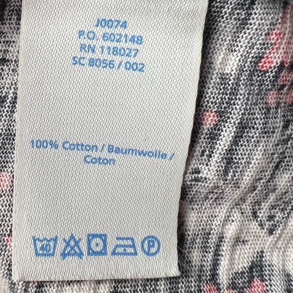 BODEN Penny Jersey Dress Woodland Bunny NWOT Red White Black Long 16 - Picture 9 of 9